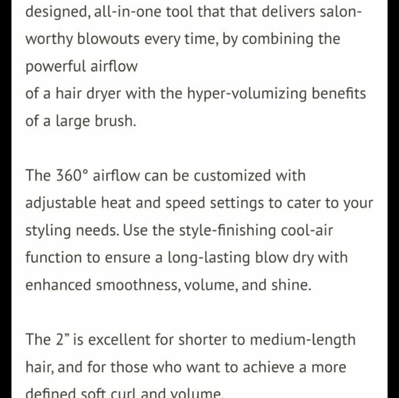 Adagio blowout styling brush - Picture 4 of 8